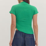 Entro | Lily Knit Mock Neck Top | Sweetest Stitch Boutique Richmond