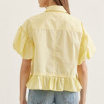 Entro | Bella Ruffle Hem Top | Sweetest Stitch Boutique Richmond VA