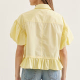 Entro | Bella Ruffle Hem Top | Sweetest Stitch Boutique Richmond VA