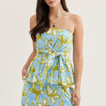 Entro | Jade Strapless Floral Top | Sweetest Stitch Boutique Richmond