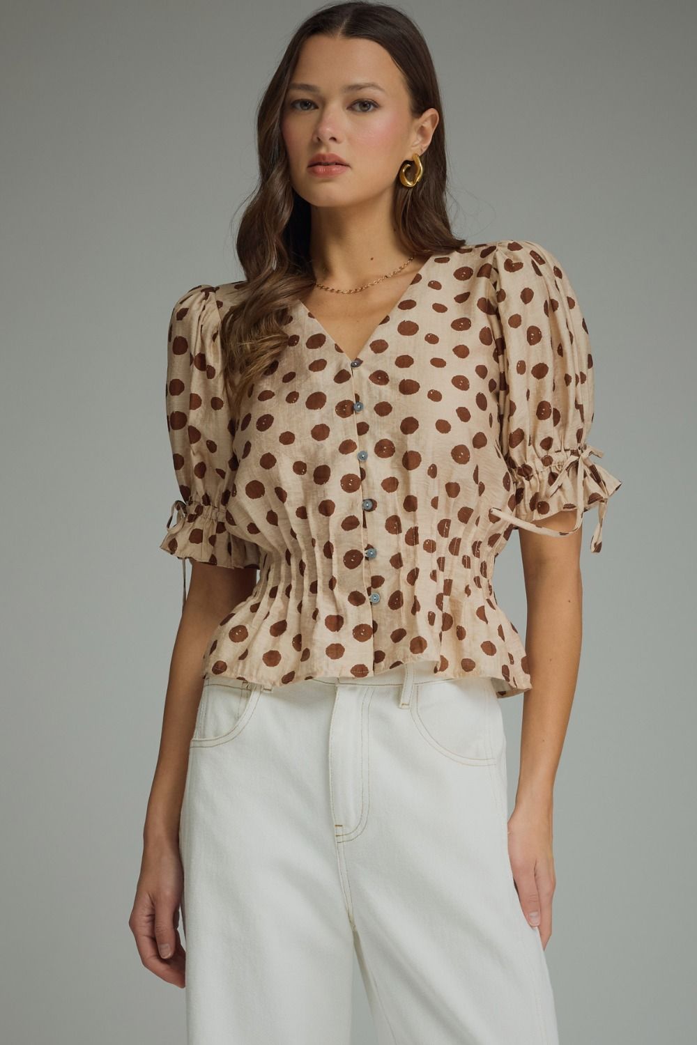 Entro | Claro Polka Dot Top | Sweetest Stitch Boutique Richmond VA