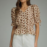 Entro | Claro Polka Dot Top | Sweetest Stitch Boutique Richmond VA
