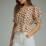 Entro | Claro Polka Dot Top | Sweetest Stitch Boutique Richmond VA