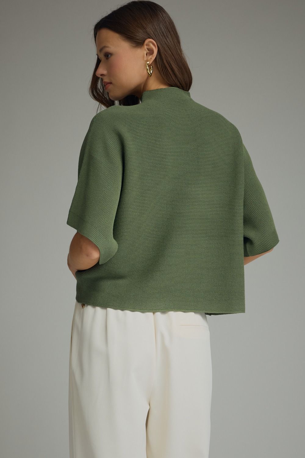 Entro | Gretchen Mock Neck Knit Top | Sweetest Stitch Boutique RVA