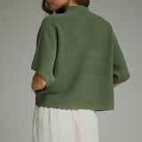 Entro | Gretchen Mock Neck Knit Top | Sweetest Stitch Boutique RVA