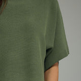 Entro | Gretchen Mock Neck Knit Top | Sweetest Stitch Boutique RVA