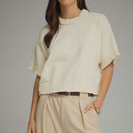 Entro | Linda Short Sleeve Sweater | Sweetest Stitch Boutique Richmond