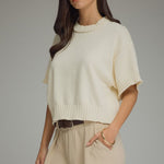 Entro | Linda Short Sleeve Sweater | Sweetest Stitch Boutique Richmond