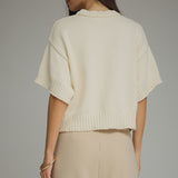 Entro | Linda Short Sleeve Sweater | Sweetest Stitch Boutique Richmond