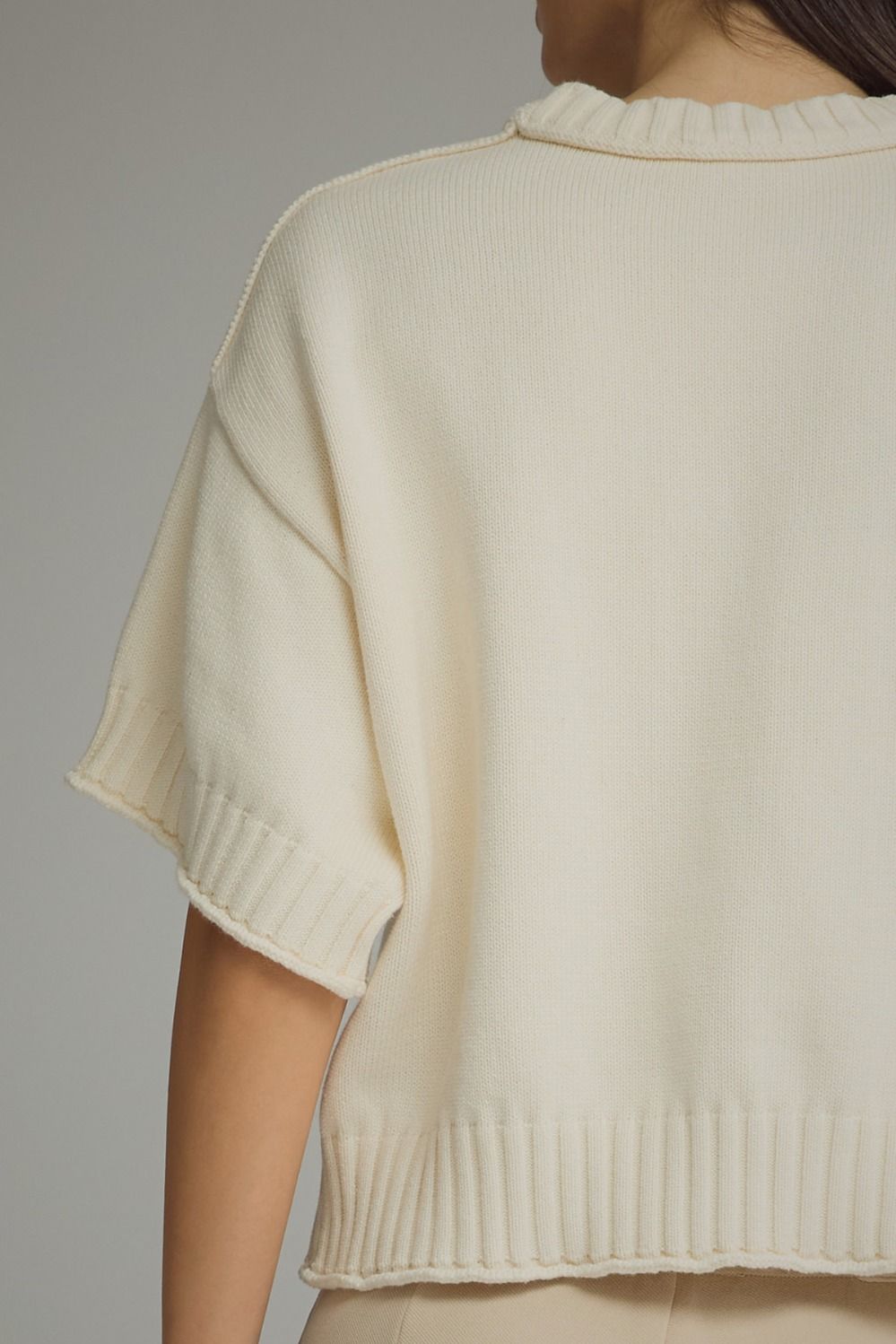 Entro | Linda Short Sleeve Sweater | Sweetest Stitch Boutique Richmond