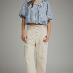 Entro | Faye Plaid Bubble Top | Sweetest Stitch Boutique Richmond