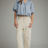 Entro | Faye Plaid Bubble Top | Sweetest Stitch Boutique Richmond