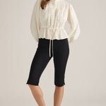 Entro | Pauline Pintuck Top - Cream | Sweetest Stitch Boutique Richmond
