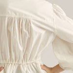 Entro | Pauline Pintuck Top - Cream | Sweetest Stitch Boutique Richmond