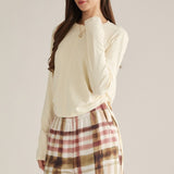 Entro | Courtney Long Sleeve Ruched Tee | Sweetest Stitch Boutique