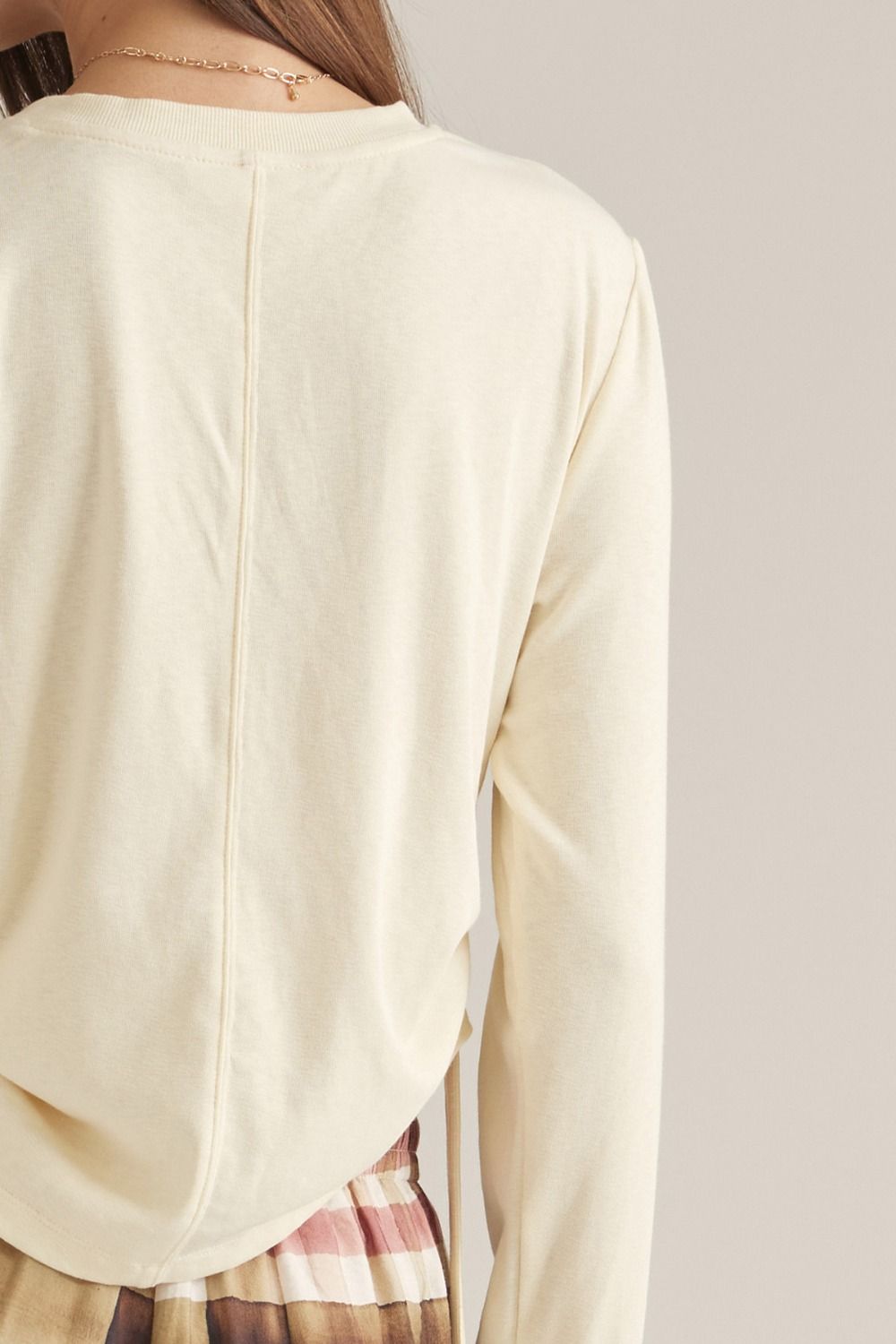 Entro | Courtney Long Sleeve Ruched Tee | Sweetest Stitch Boutique