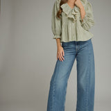 Entro | Lucy V-Neck Striped Top | Sweetest Stitch Boutique Richmond