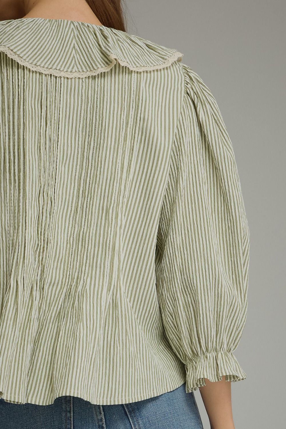 Entro | Lucy V-Neck Striped Top | Sweetest Stitch Boutique Richmond