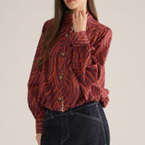 Entro | Sally Button Front Top | Sweetest Stitch Boutique Richmond VA