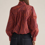 Entro | Sally Button Front Top | Sweetest Stitch Boutique Richmond VA