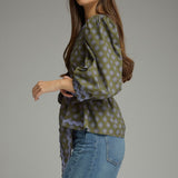 Entro | Becca Floral Tie Top | Sweetest Stitch Boutique Richmond VA