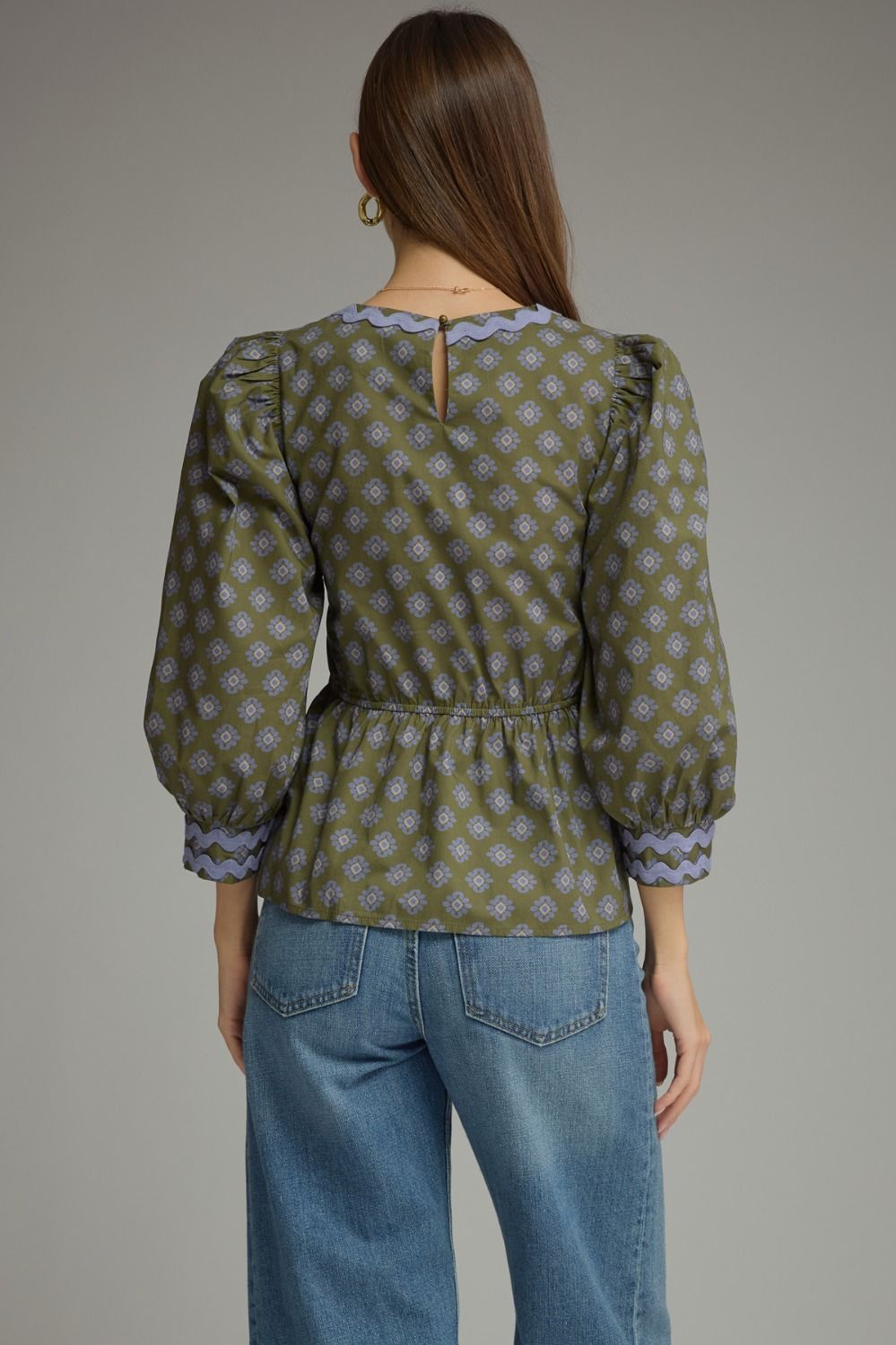 Entro | Becca Floral Tie Top | Sweetest Stitch Boutique Richmond VA