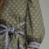 Entro | Becca Floral Tie Top | Sweetest Stitch Boutique Richmond VA