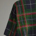 Entro | Blake Plaid Sweater Navy | Sweetest Stitch Boutique Richmond