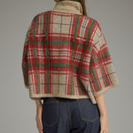 Entro | Blake Plaid Sweater Taupe | Sweetest Stitch Boutique Richmond