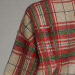 Entro | Blake Plaid Sweater Taupe | Sweetest Stitch Boutique Richmond