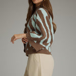 Entro | Matilda Abstract Sweater | Sweetest Stitch Boutique Richmond