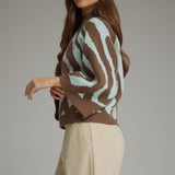 Entro | Matilda Abstract Sweater | Sweetest Stitch Boutique Richmond