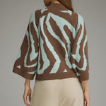 Entro | Matilda Abstract Sweater | Sweetest Stitch Boutique Richmond
