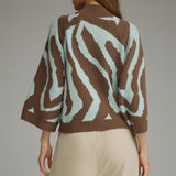 Entro | Matilda Abstract Sweater | Sweetest Stitch Boutique Richmond
