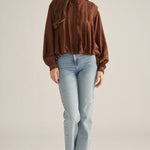 Entro | Lorrie Long Sleeve Bubble Top | Sweetest Stitch Boutique RVA