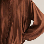 Entro | Lorrie Long Sleeve Bubble Top | Sweetest Stitch Boutique RVA