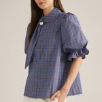 Entro | Gabby Plaid Top | Sweetest Stitch Boutique Richmond VA