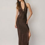 Dress Forum | Ashton Halter Midi Dress | Sweetest Stitch Boutique