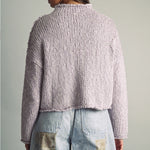 Miou Muse | Mandy Mock Neck Sweater - Lavender | Sweetest Stitch