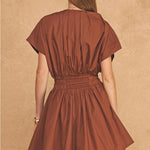 Strut & Bolt | Stacey V-Neck Mini Dress | Sweetest Stitch Boutique RVA