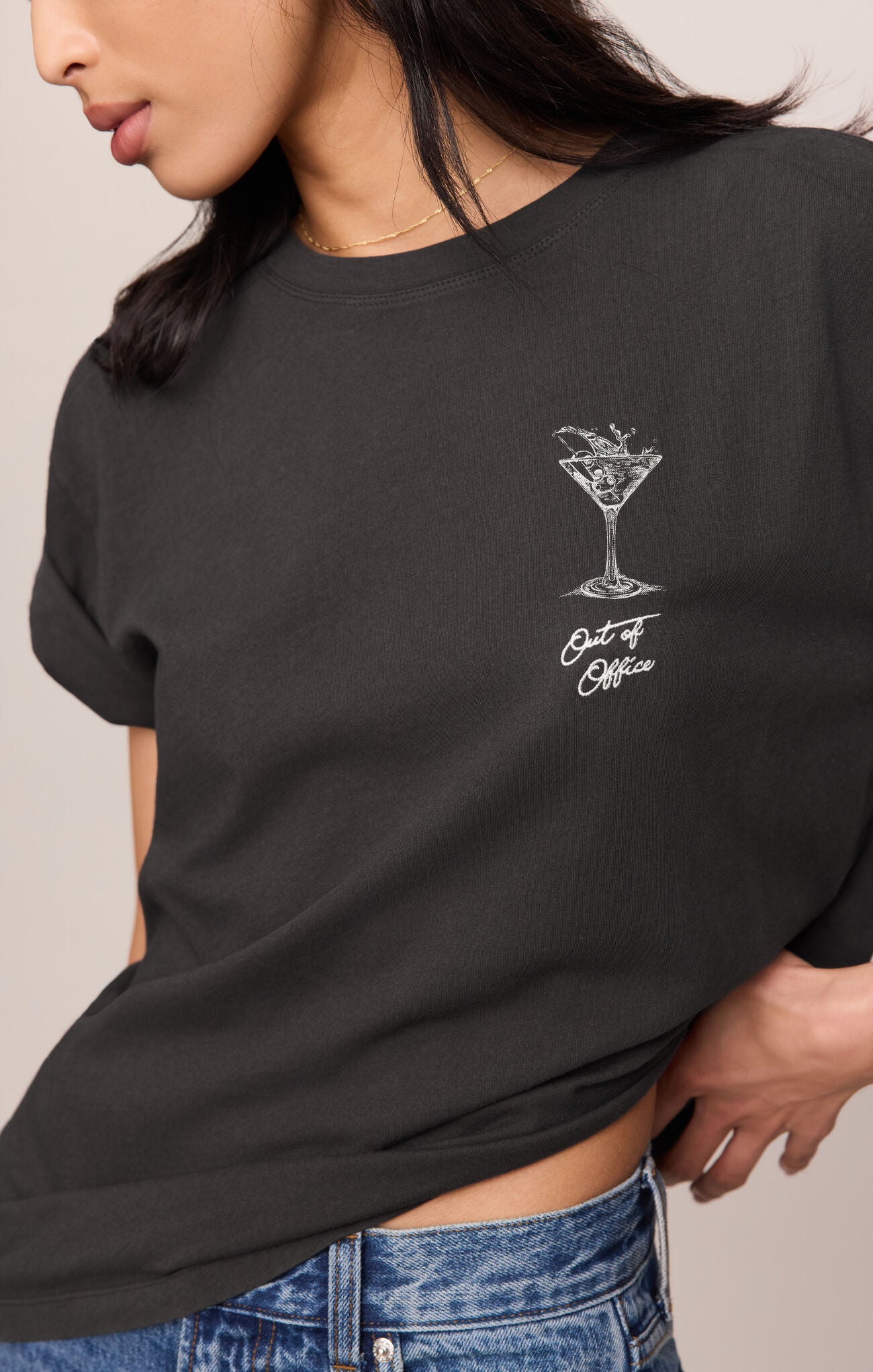 Z Supply | Martini Boyfriend Tee | Sweetest Stitch Boutique Richmond