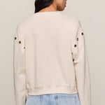Z Supply | Axel Grommet Sweatshirt | Sweetest Stitch Boutique RVA