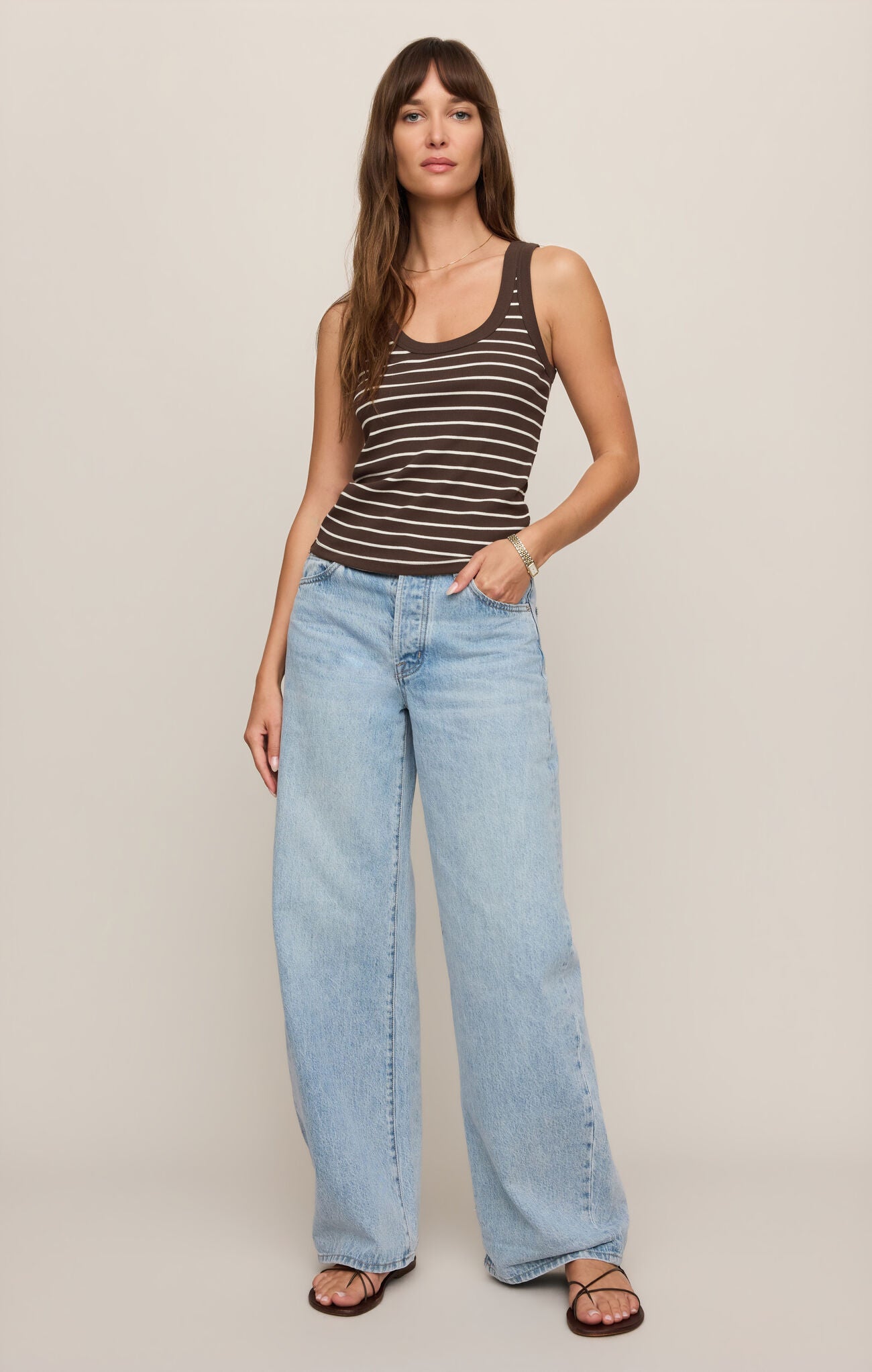 Z Supply | Rowe Striped Scoop Tank | Sweetest Stitch Boutique RVA