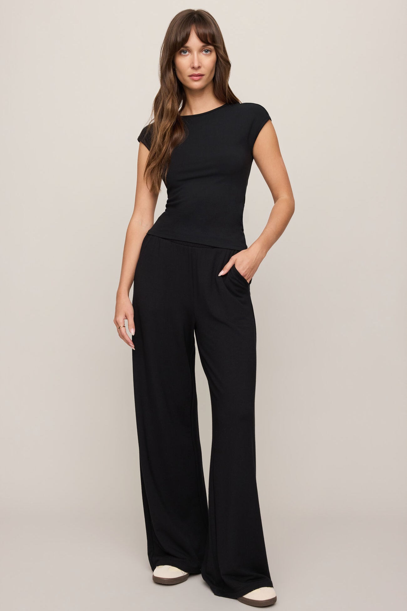 Z Supply | Black Soft Trace Top | Sweetest Stitch Boutique Richmond