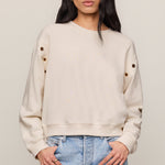 Z Supply | Axel Grommet Sweatshirt | Sweetest Stitch Boutique RVA