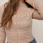 Z Supply | Avery Mock Neck Sweater Top | Sweetest Stitch Boutique