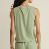 Z Supply | Sloane V-Neck Top - Crystal Green | Sweetest Stitch RVA
