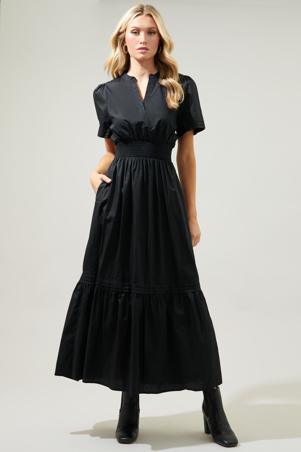 Sugar Lips | Short Sleeve Maxi Dress | Sweetest Stitch Boutique