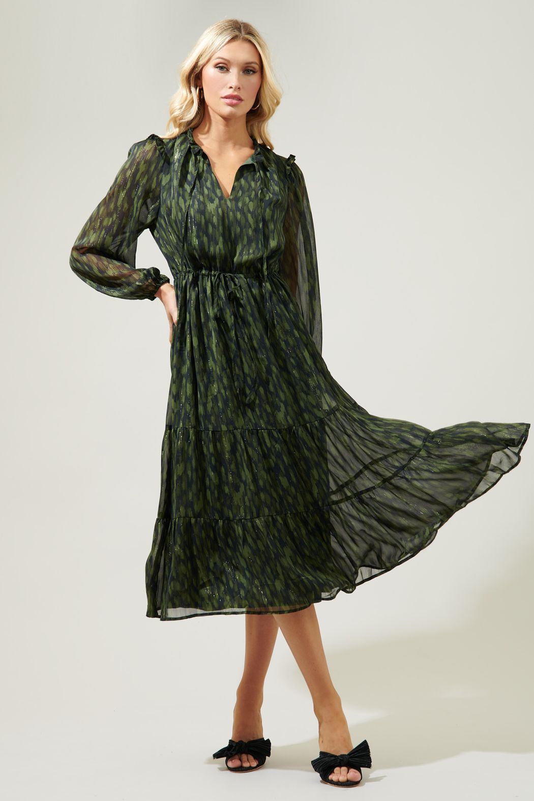 Sugar Lips | Long Sleeve Maxi Dress | Sweetest Stitch Online Shop