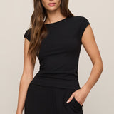Z Supply | Black Soft Trace Top | Sweetest Stitch Boutique Richmond